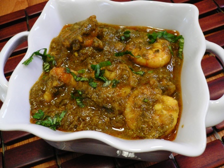 Gongura Shrimp Curry